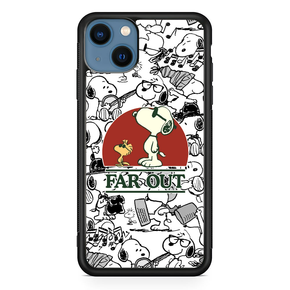 Snoopy Far Out Gaze iPhone 13 Case