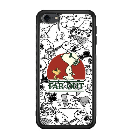 Snoopy Far Out Gaze iPod Touch 6 Case - Carneyforia