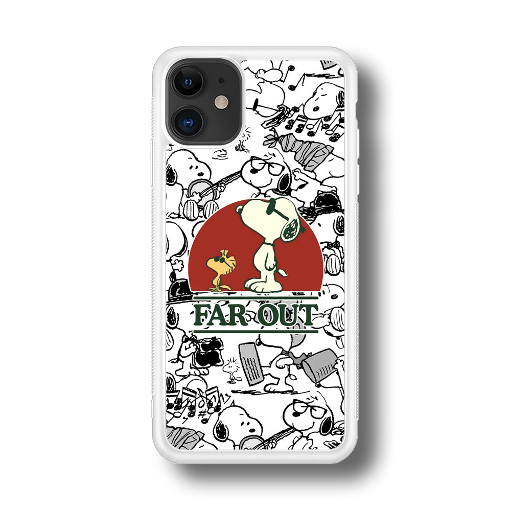 Snoopy Far Out Gaze iPhone 11 Case