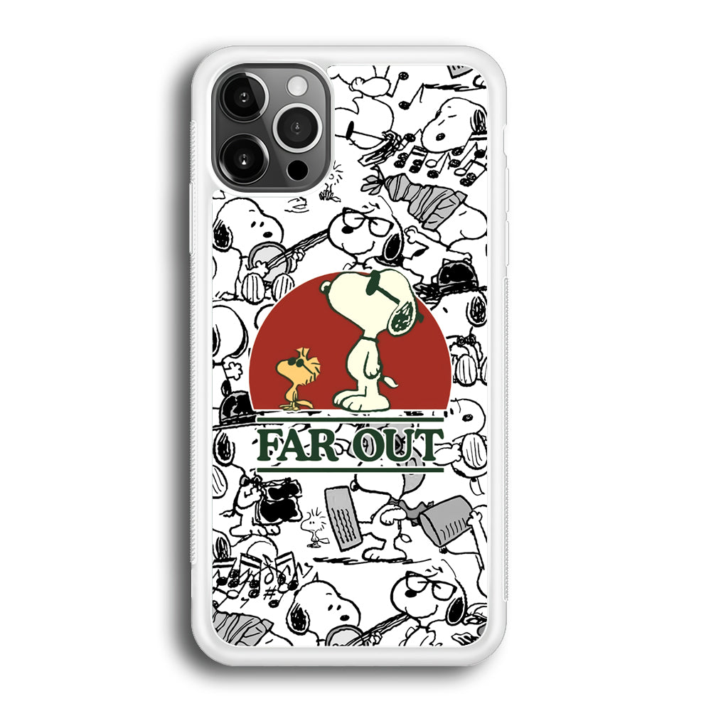 Snoopy Far Out Gaze iPhone 12 Pro Max Case