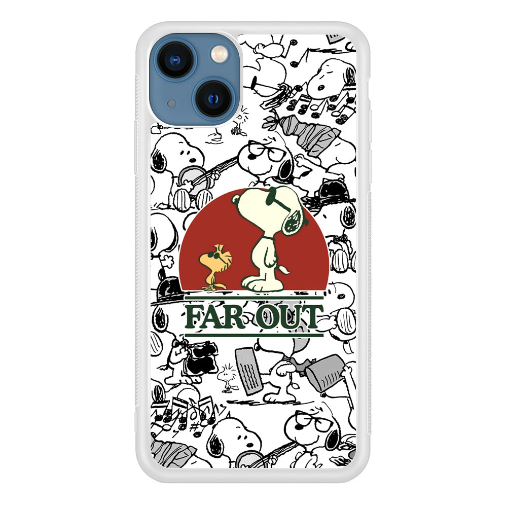 Snoopy Far Out Gaze iPhone 13 Case