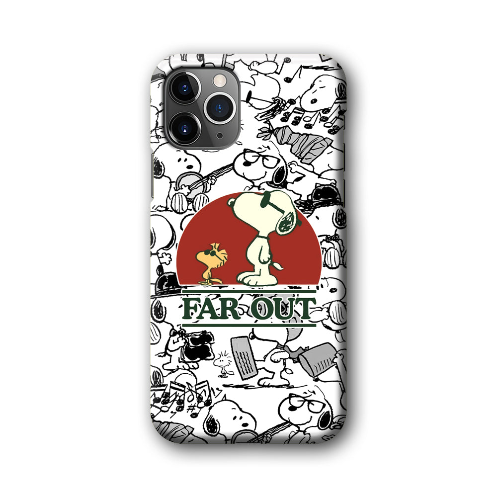 Snoopy Far Out Gaze iPhone 11 Pro Case