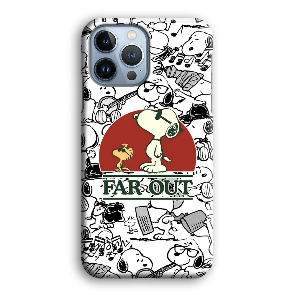 Snoopy Far Out Gaze iPhone 13 Pro Max Case