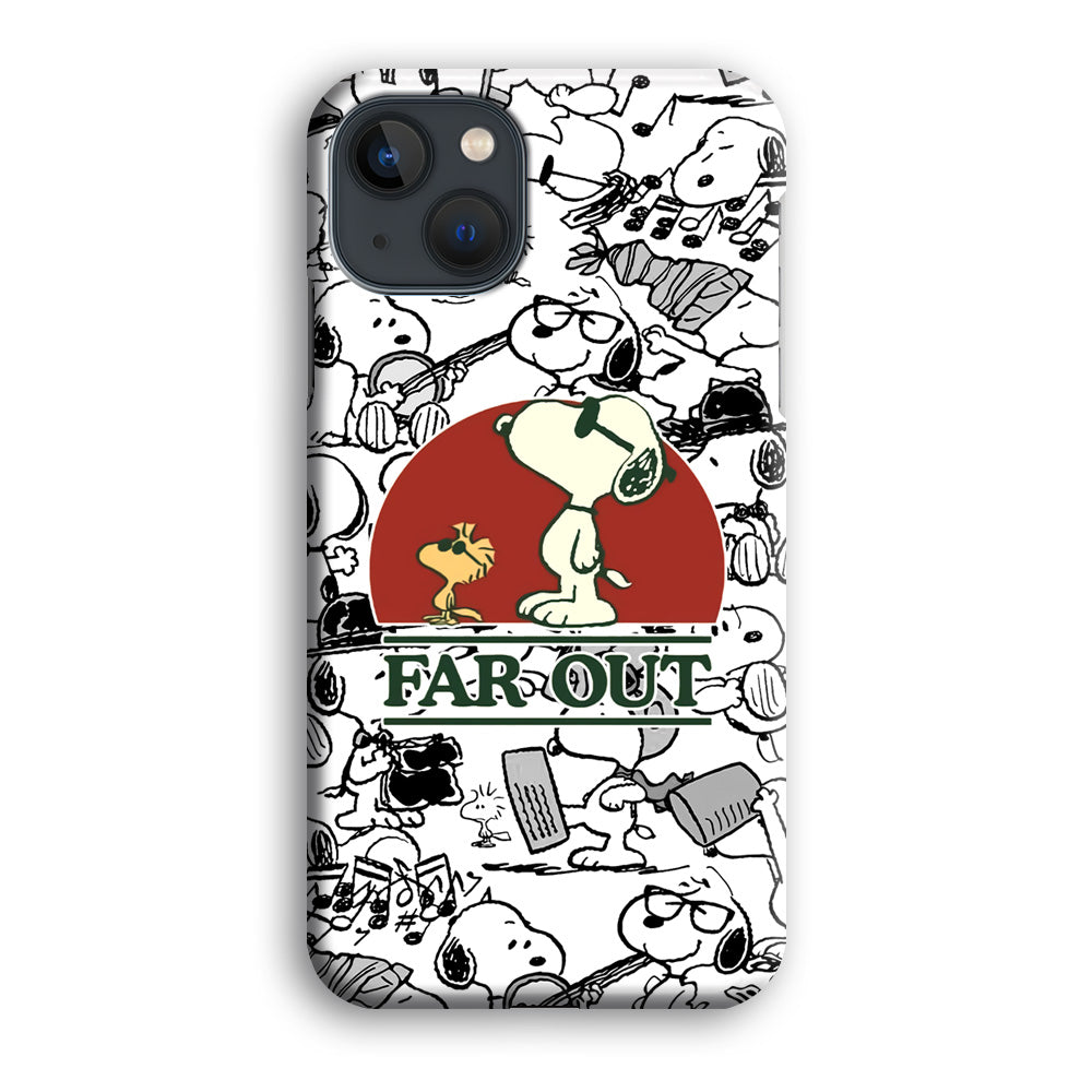 Snoopy Far Out Gaze iPhone 13 Case