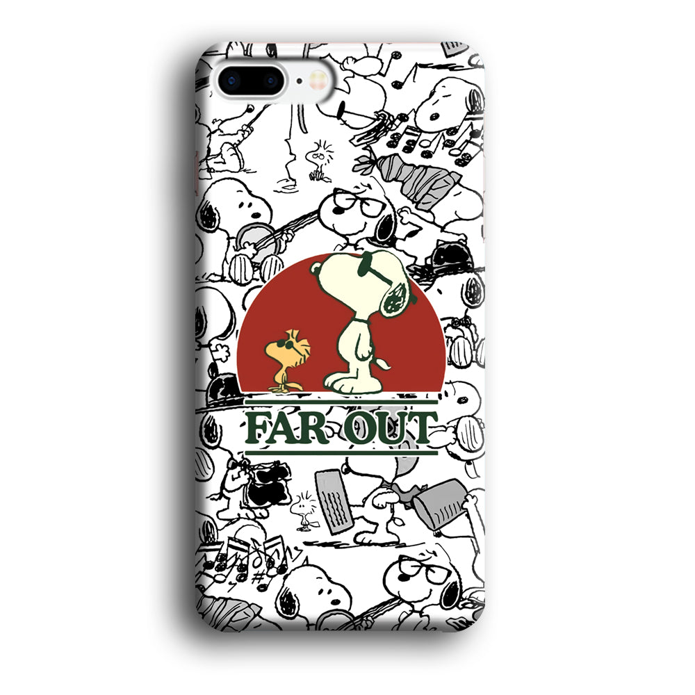 Snoopy Far Out Gaze iPhone 8 Plus Case