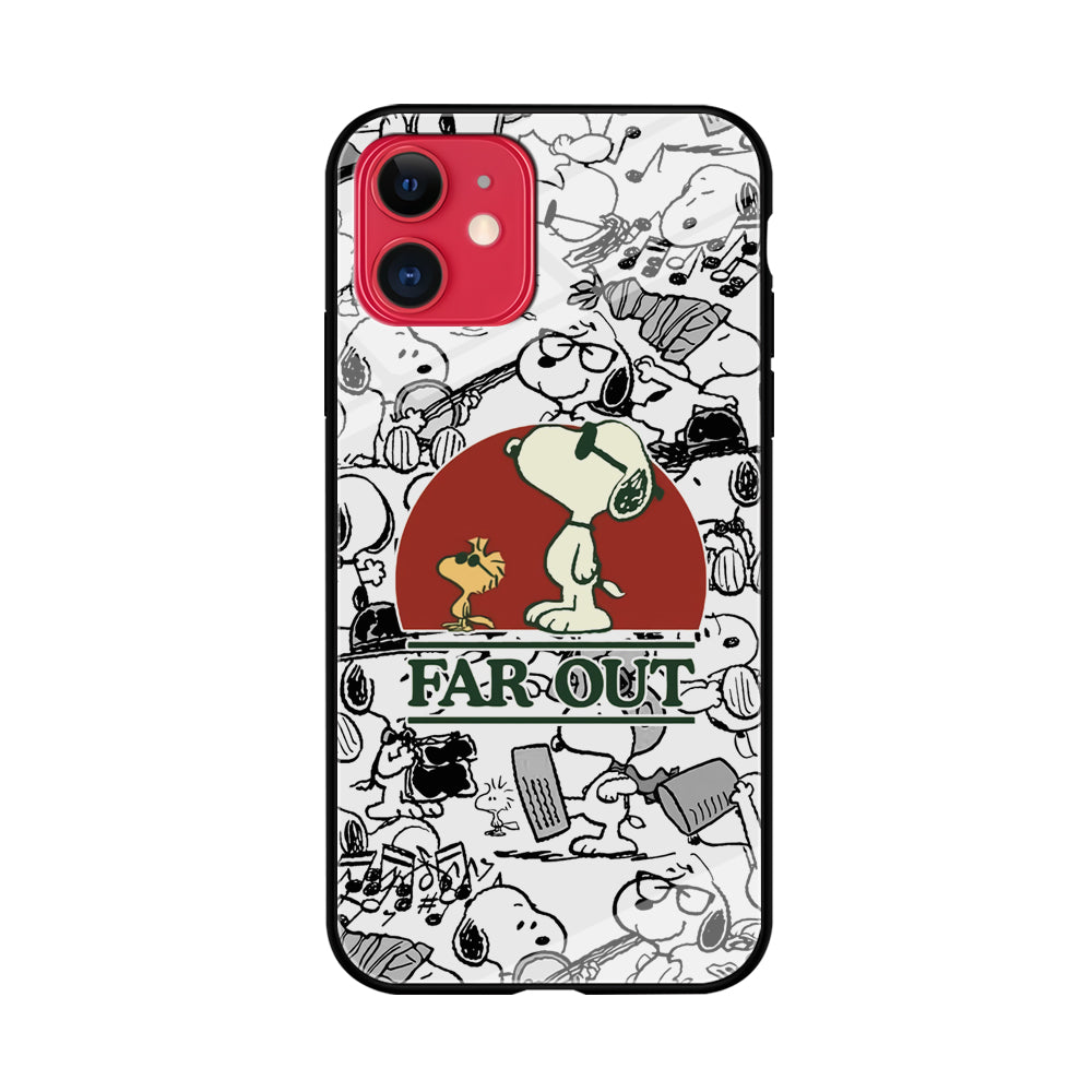 Snoopy Far Out Gaze iPhone 11 Case