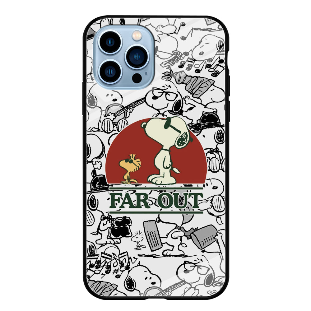 Snoopy Far Out Gaze iPhone 13 Pro Max Case