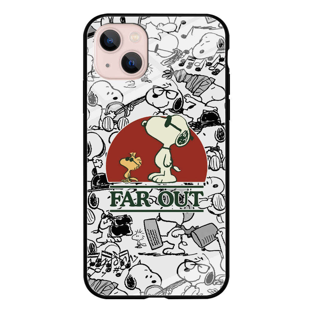 Snoopy Far Out Gaze iPhone 13 Case