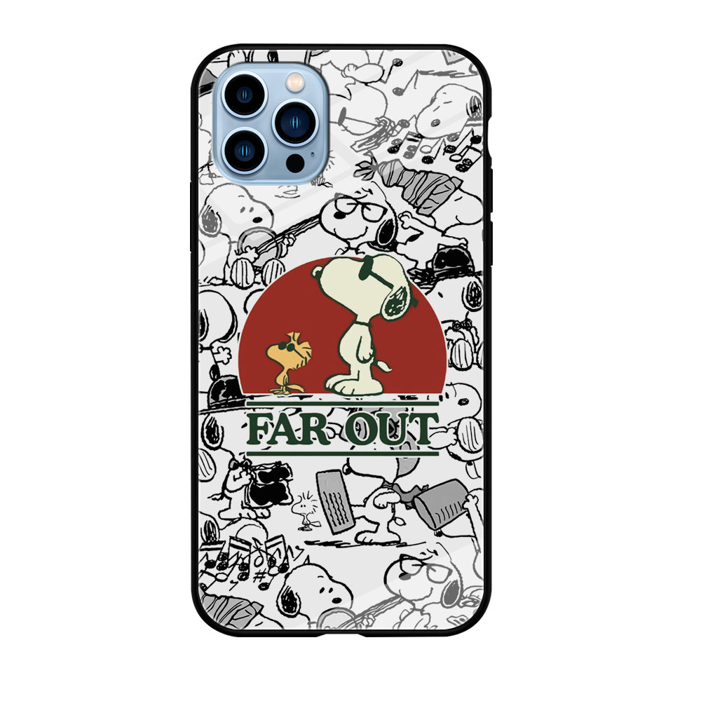 Snoopy Far Out Gaze iPhone 12 Pro Max Case