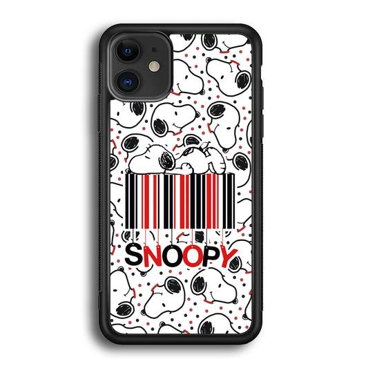 Snoopy Lazy Boy iPhone 12 Case