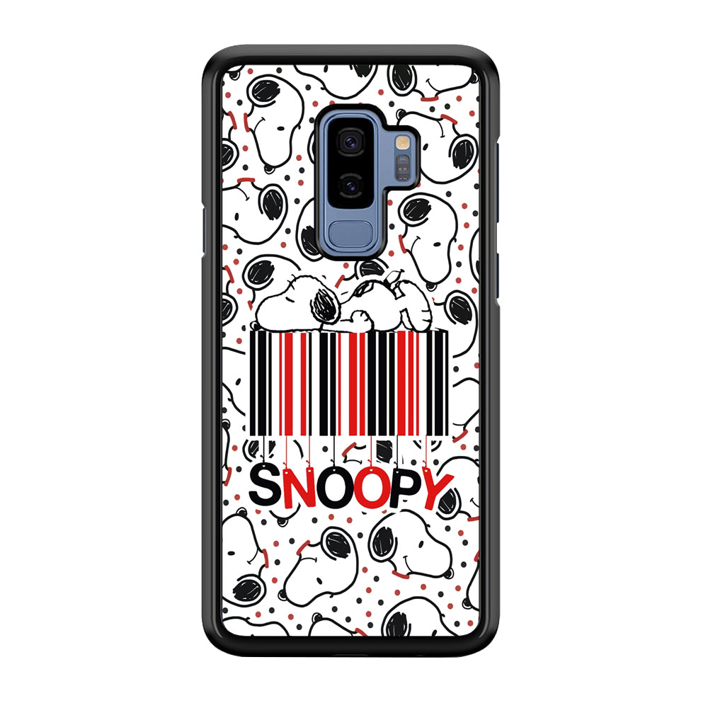 Snoopy Lazy Boy Samsung Galaxy S9 Plus Case