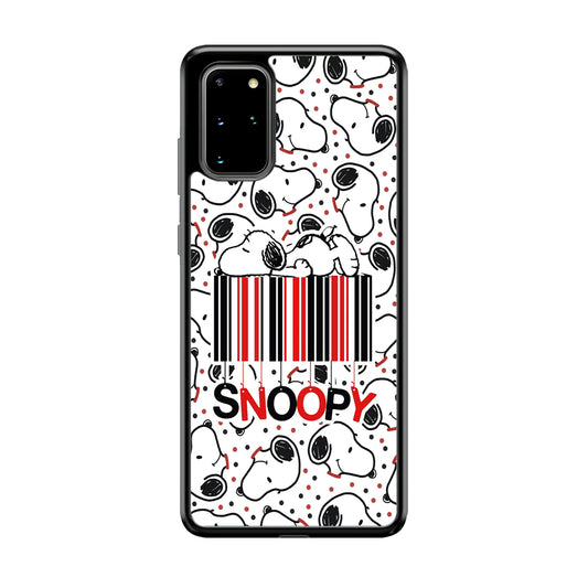 Snoopy Lazy Boy Samsung Galaxy S20 Plus Case