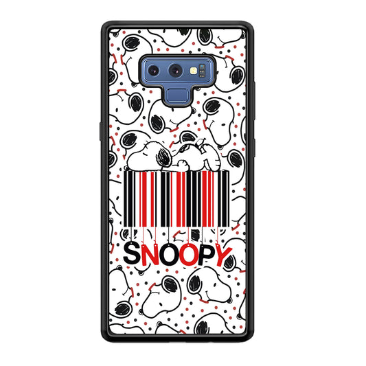 Snoopy Lazy Boy Samsung Galaxy Note 9 Case