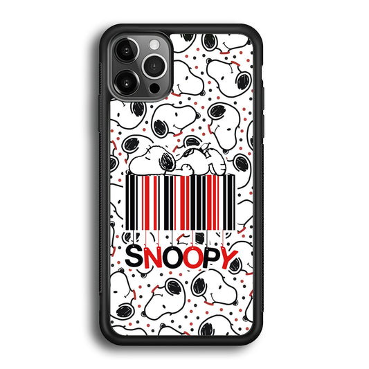Snoopy Lazy Boy iPhone 12 Pro Case