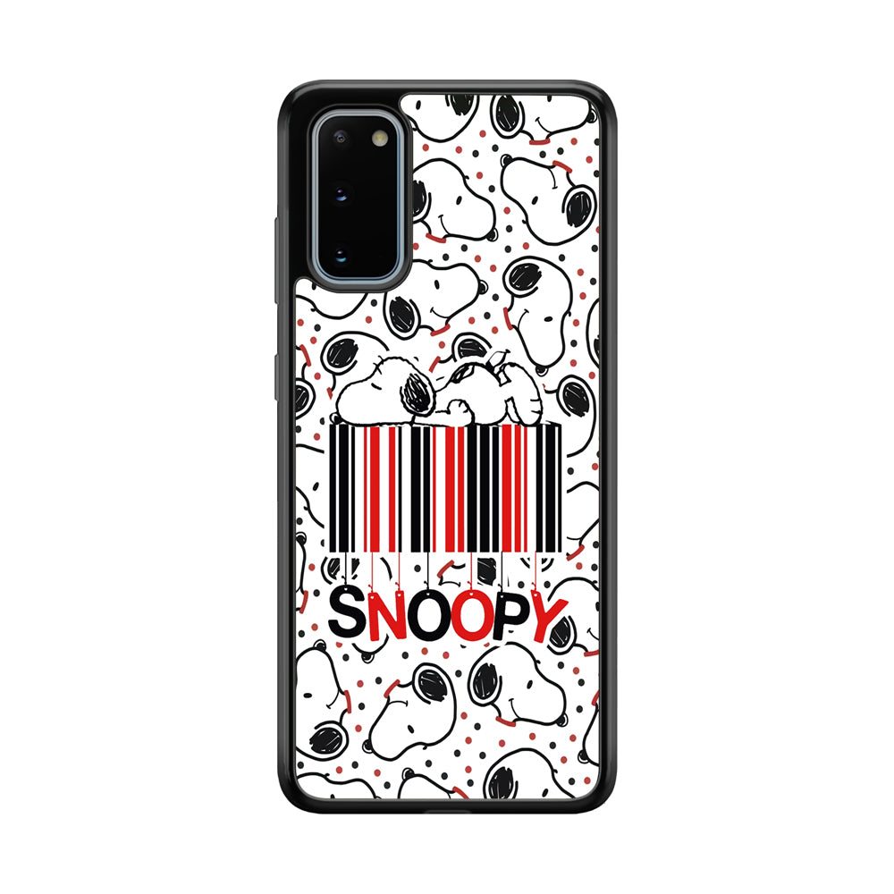 Snoopy Lazy Boy Samsung Galaxy S20 Case