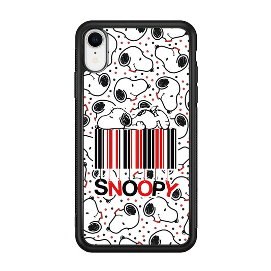 Snoopy Lazy Boy iPhone XR Case