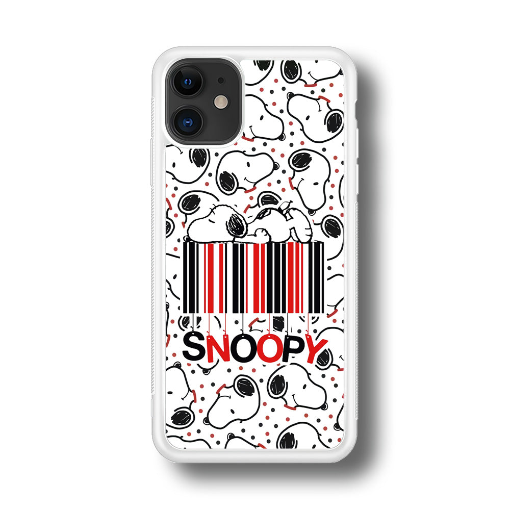 Snoopy Lazy Boy iPhone 11 Case