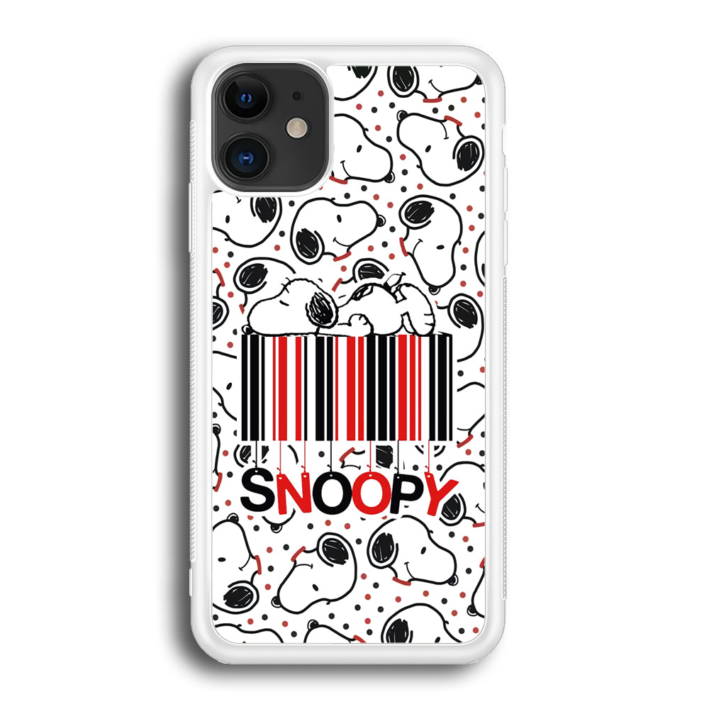 Snoopy Lazy Boy iPhone 12 Case