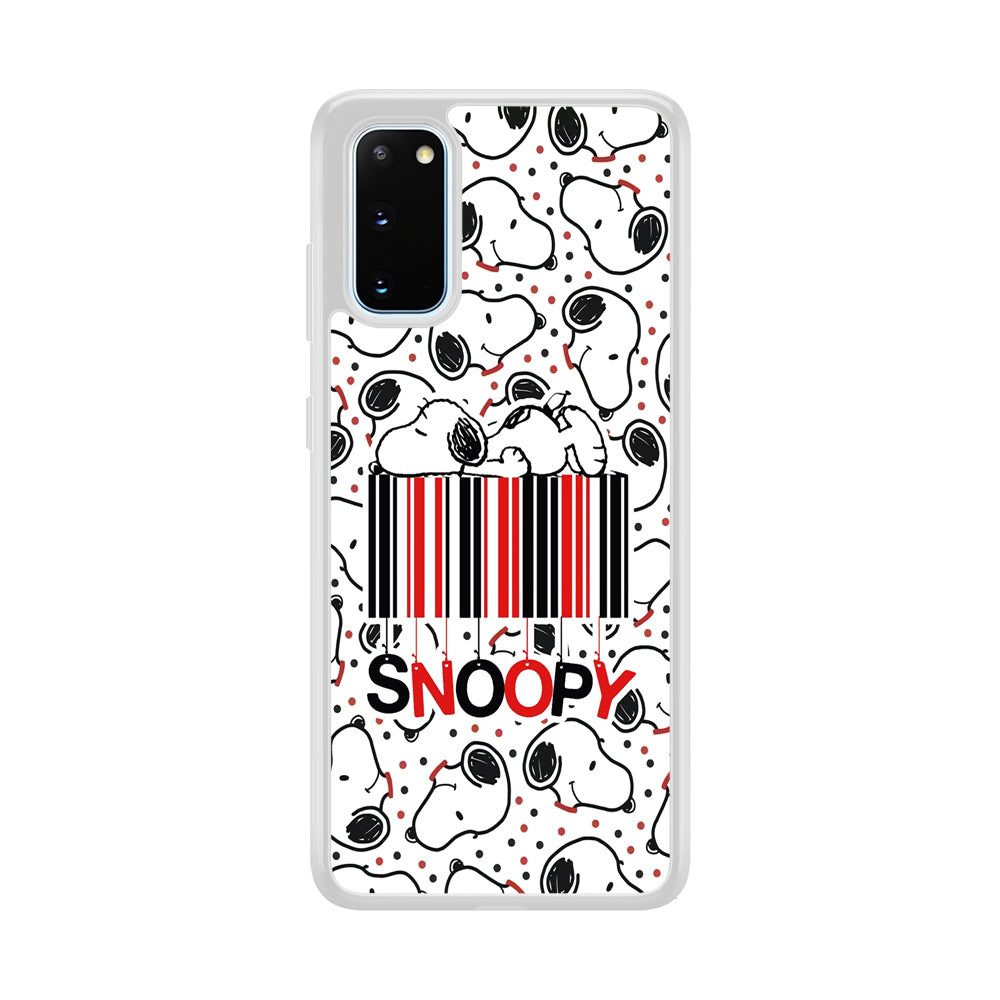 Snoopy Lazy Boy Samsung Galaxy S20 Case