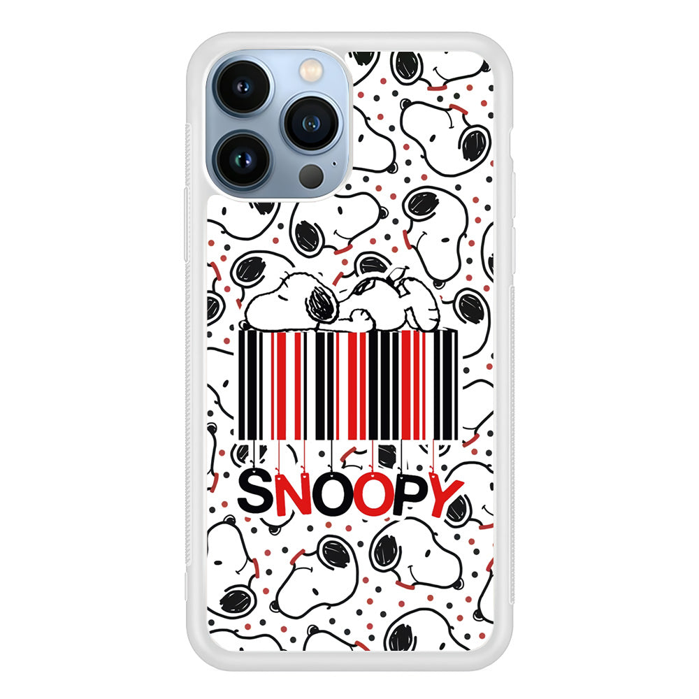 Snoopy Lazy Boy iPhone 13 Pro Max Case