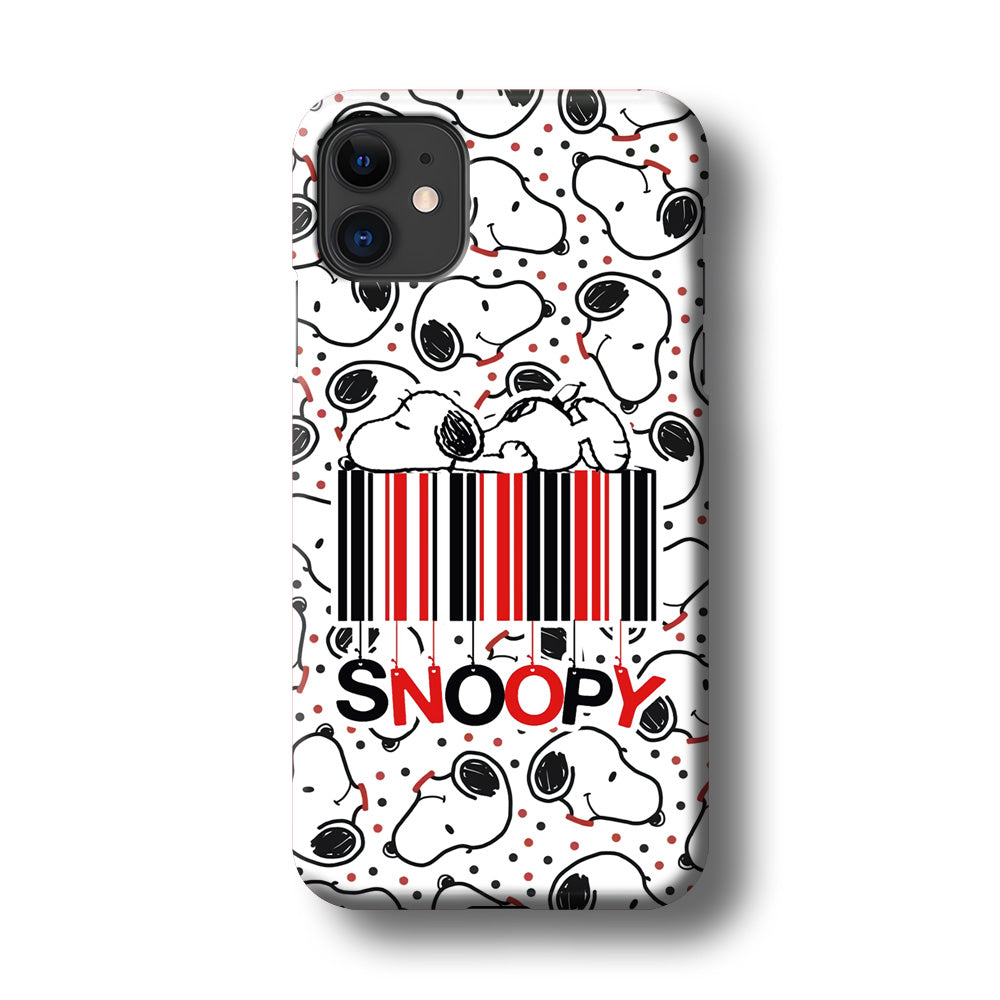 Snoopy Lazy Boy iPhone 11 Case