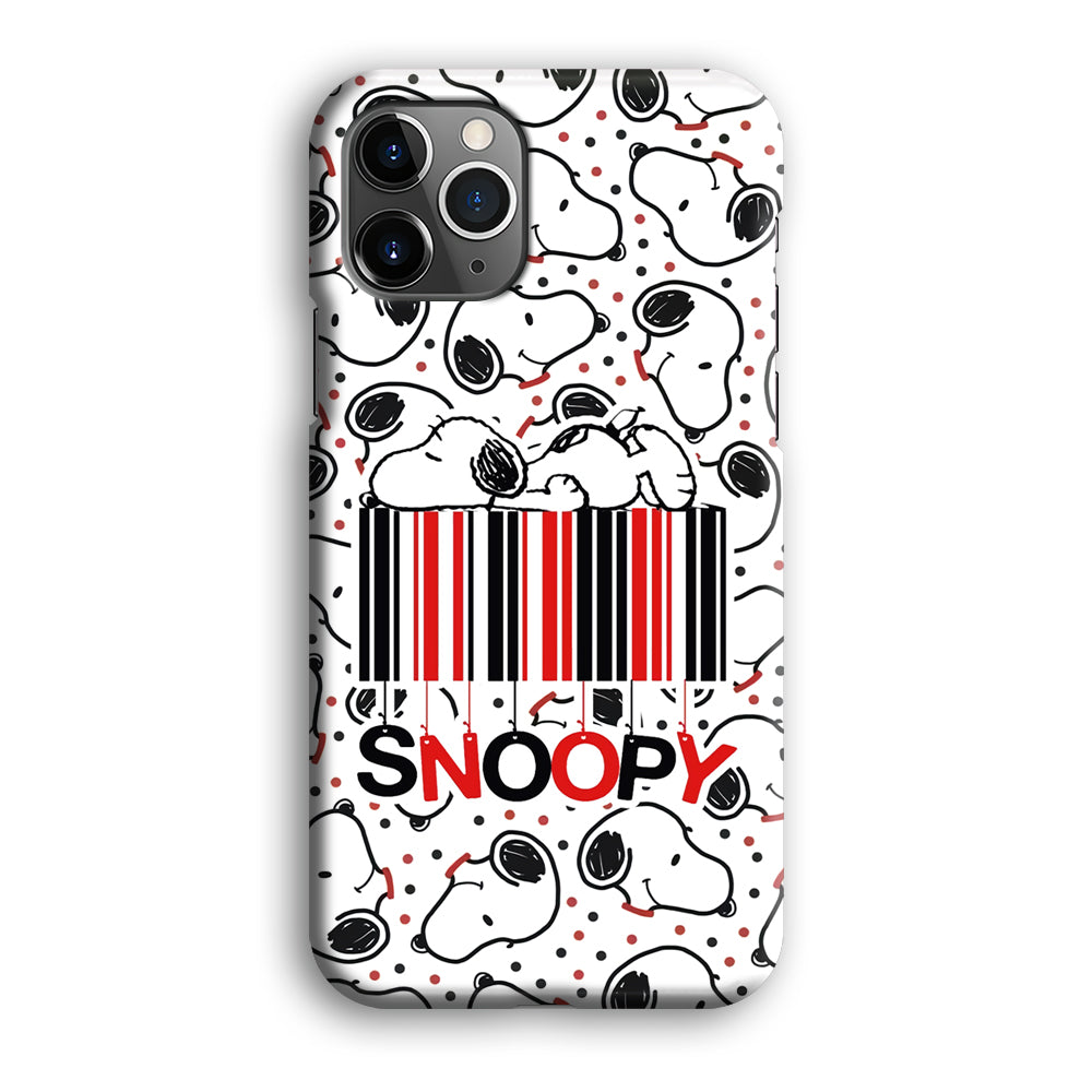 Snoopy Lazy Boy iPhone 12 Pro Case