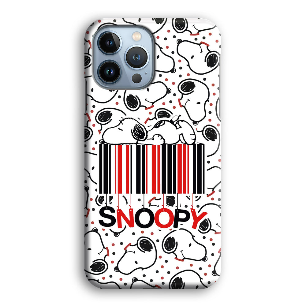 Snoopy Lazy Boy iPhone 13 Pro Max Case