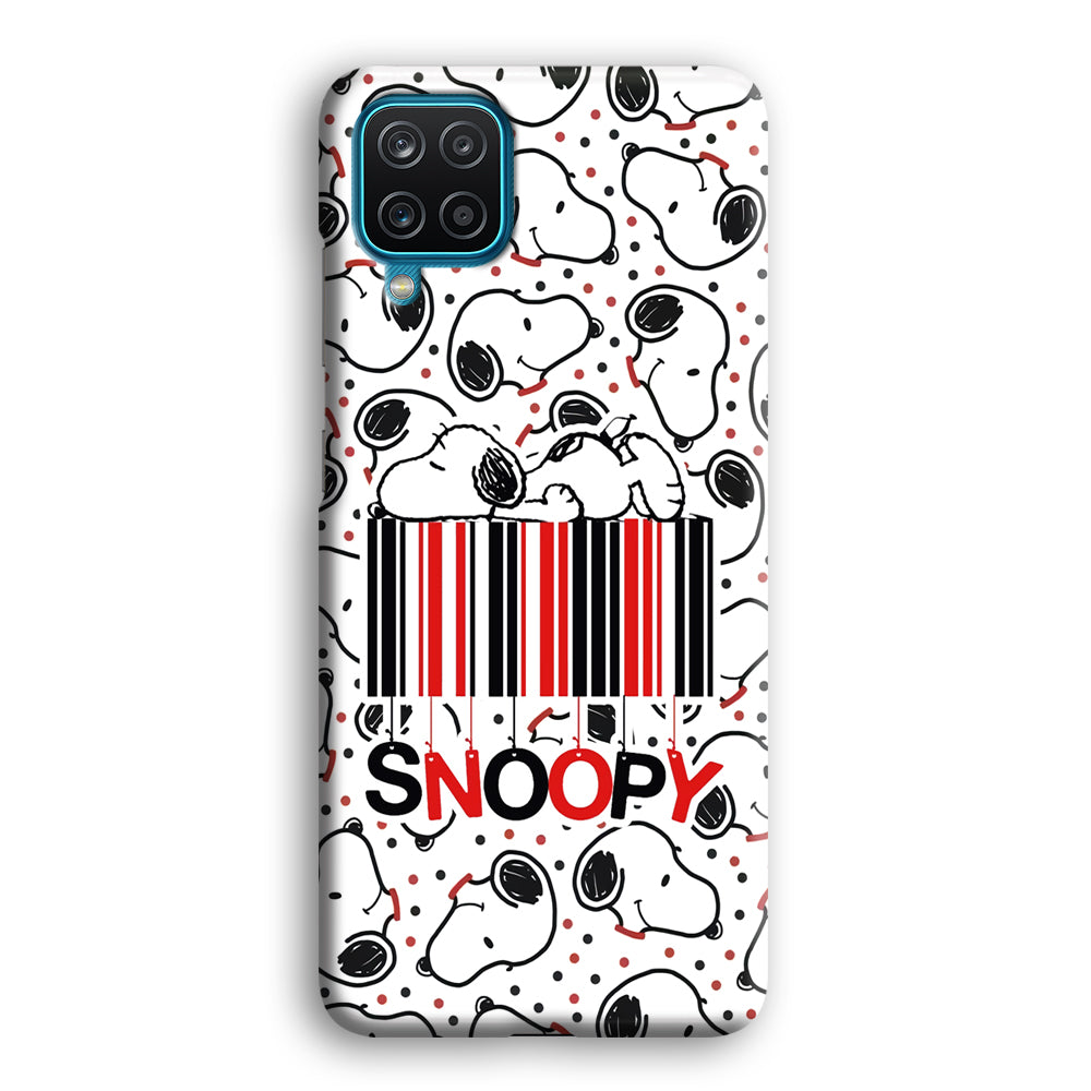 Snoopy Lazy Boy Samsung Galaxy A12 Case