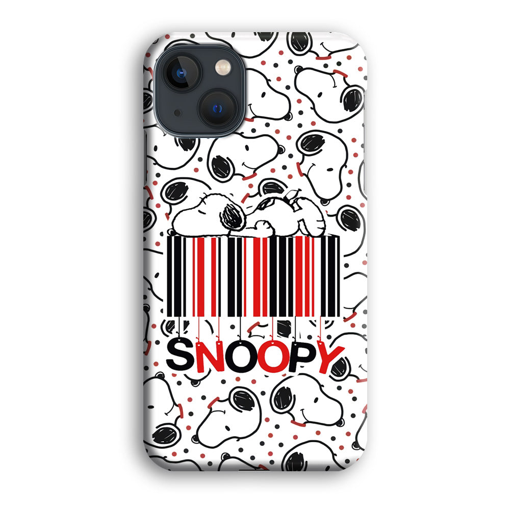 Snoopy Lazy Boy iPhone 13 Case