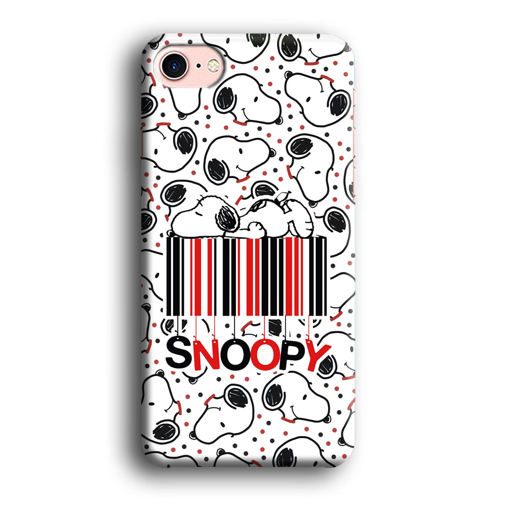 Snoopy Lazy Boy iPhone 8 Case