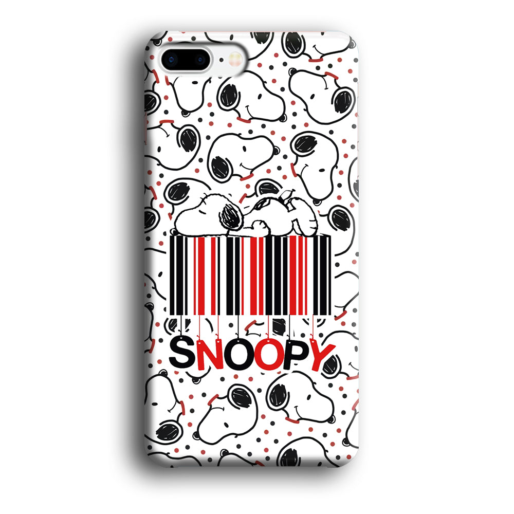 Snoopy Lazy Boy iPhone 7 Plus Case