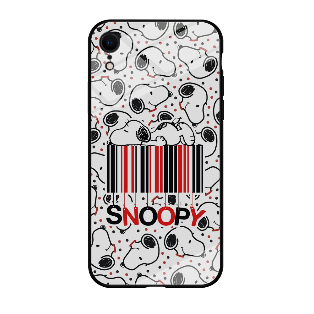 Snoopy Lazy Boy iPhone XR Case