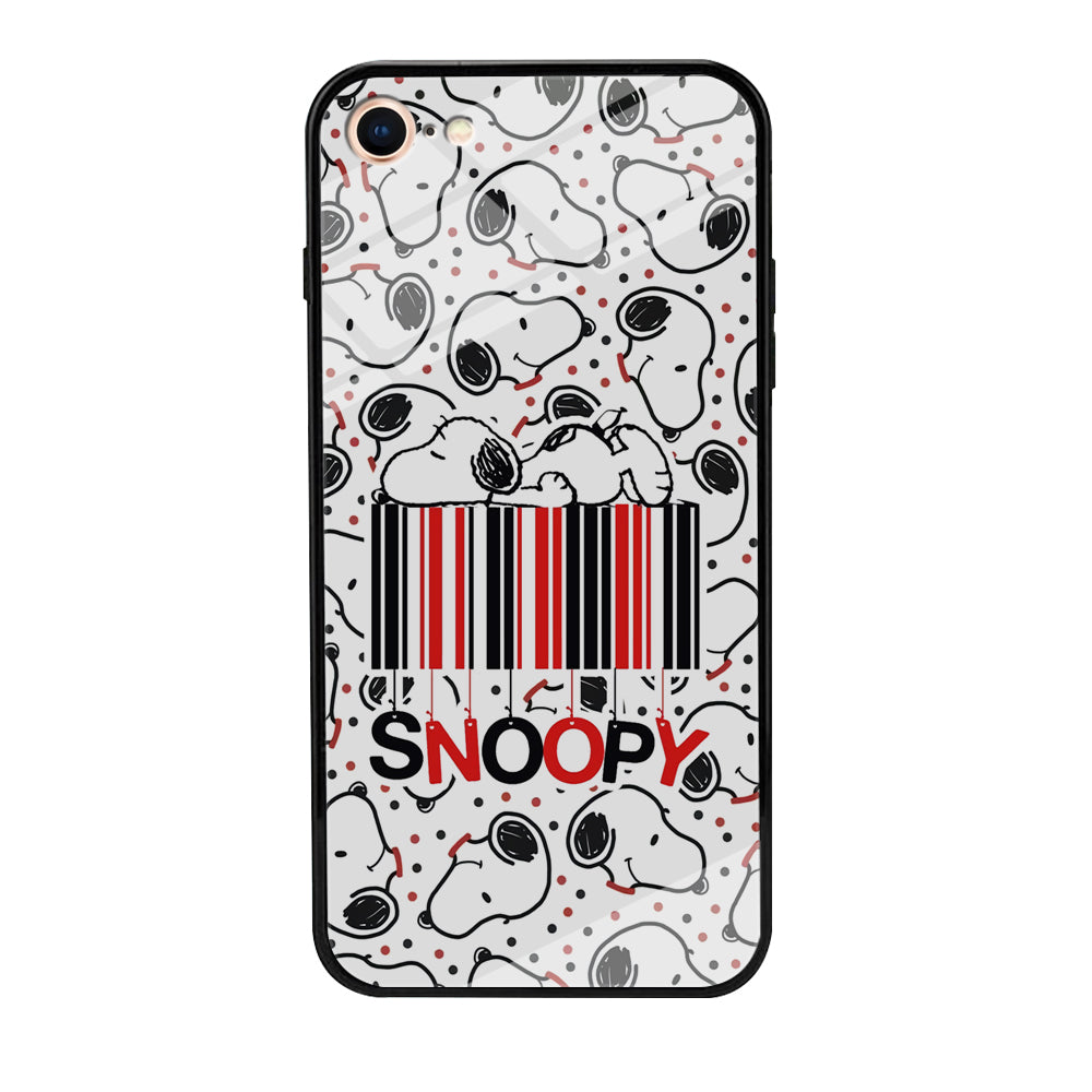 Snoopy Lazy Boy iPhone 8 Case