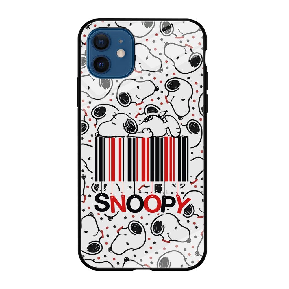 Snoopy Lazy Boy iPhone 12 Case