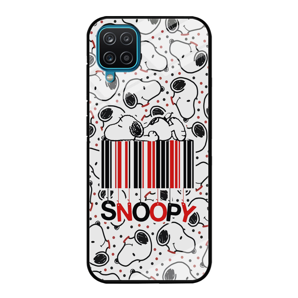 Snoopy Lazy Boy Samsung Galaxy A12 Case