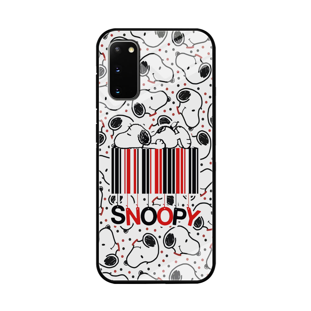 Snoopy Lazy Boy Samsung Galaxy S20 Case