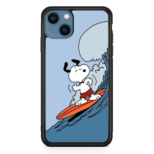 Snoopy Surfing Mode iPhone 13 Case