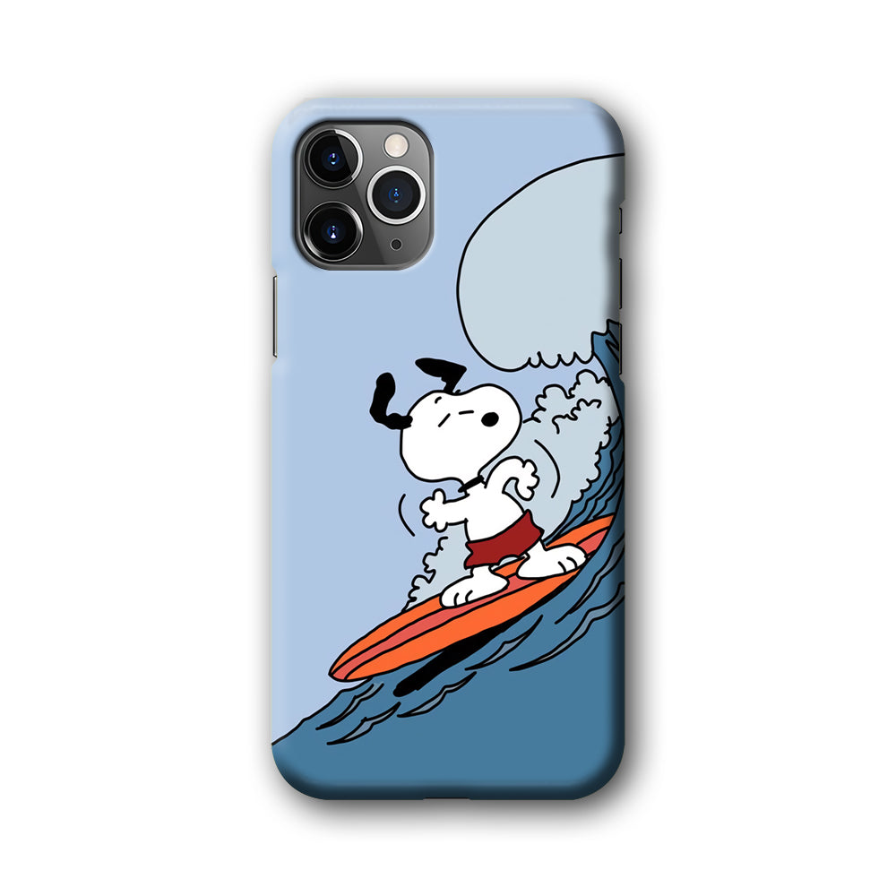 Snoopy Surfing Mode iPhone 11 Pro Max Case