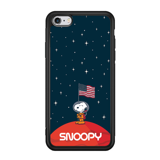 Snoopy Visiting The Moon iPhone 6 | 6s Case