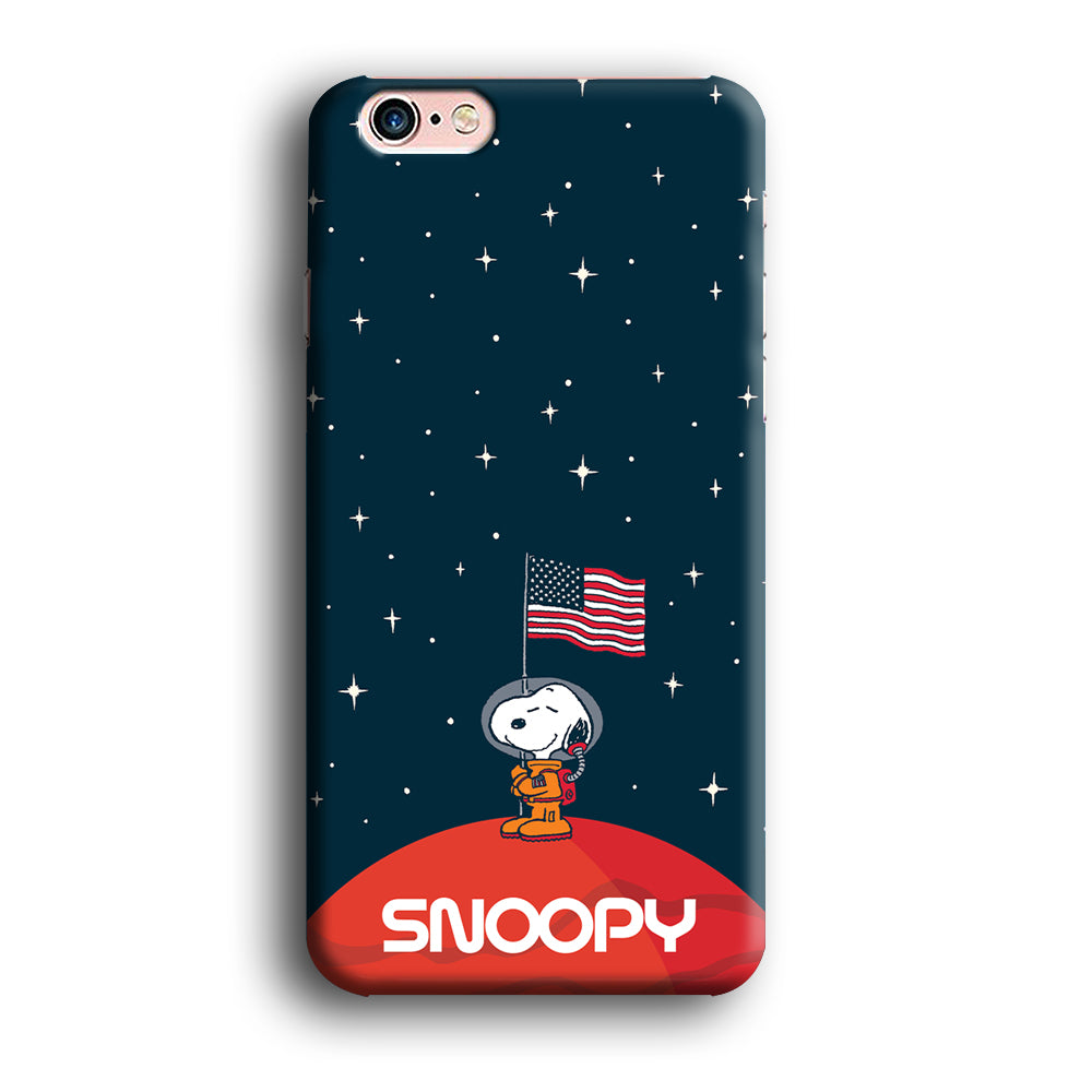 Snoopy Visiting The Moon iPhone 6 | 6s Case