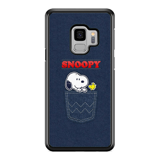 Snoopy And Woodstock In The Pocket Jeans Samsung Galaxy S9 Case