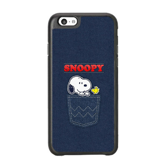 Snoopy And Woodstock In The Pocket Jeans iPhone 6 Plus | 6s Plus Case - carneyforia