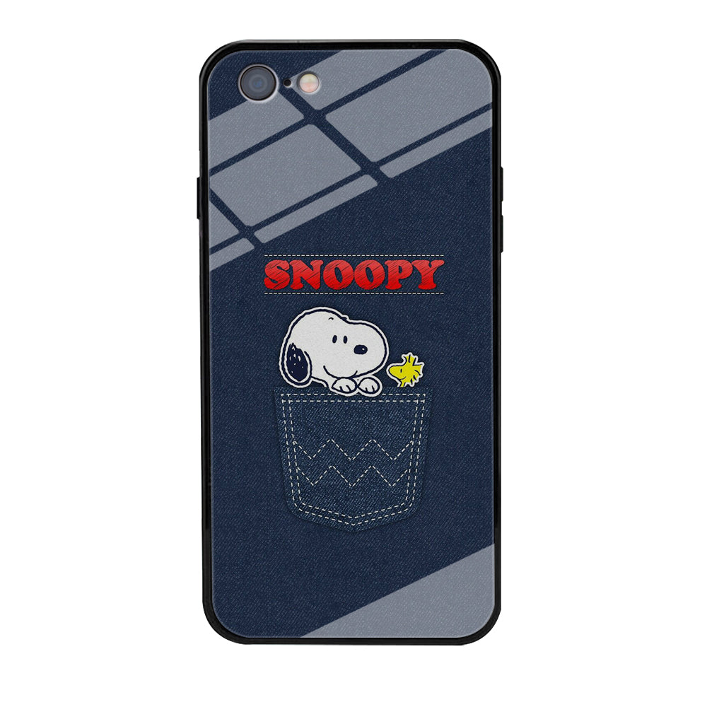 Snoopy And Woodstock In The Pocket Jeans iPhone 6 Plus | 6s Plus Case - carneyforia