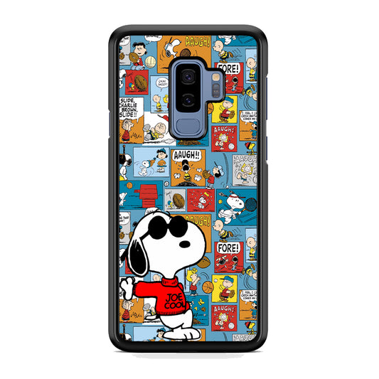 Snoopy Colorful Page Samsung Galaxy S9 Plus Case
