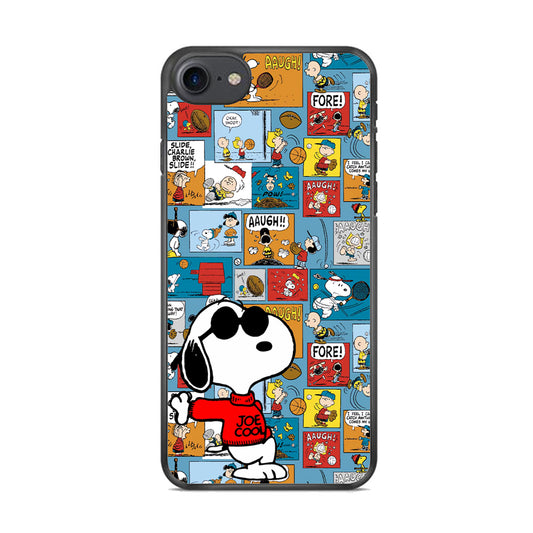 Snoopy Colorful Page iPhone 8 Case