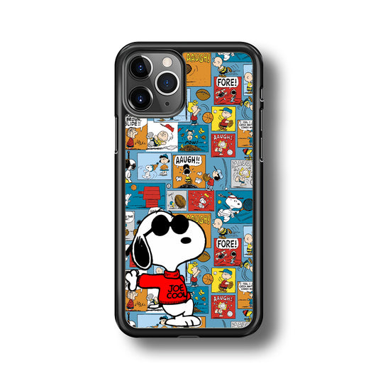 Snoopy Colorful Page iPhone 11 Pro Max Case