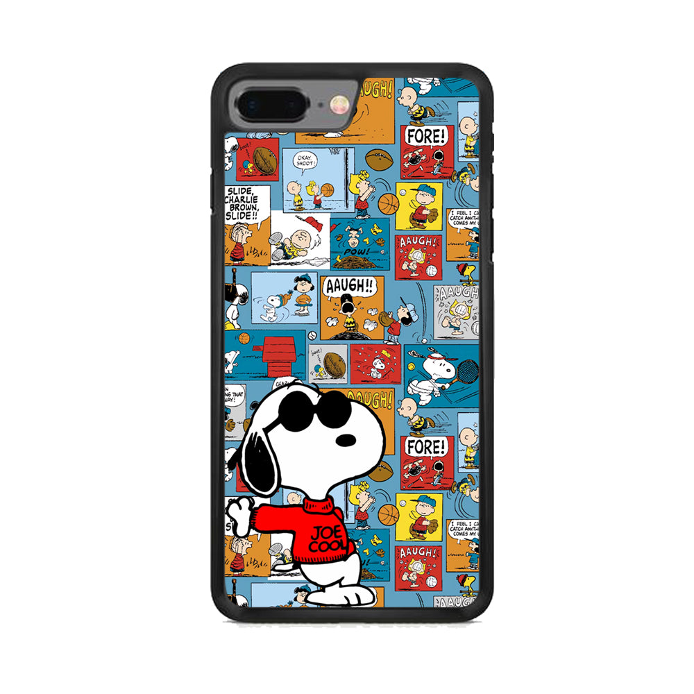 Snoopy Colorful Page iPhone 7 Plus Case