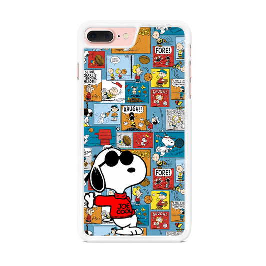 Snoopy Colorful Page iPhone 7 Plus Case