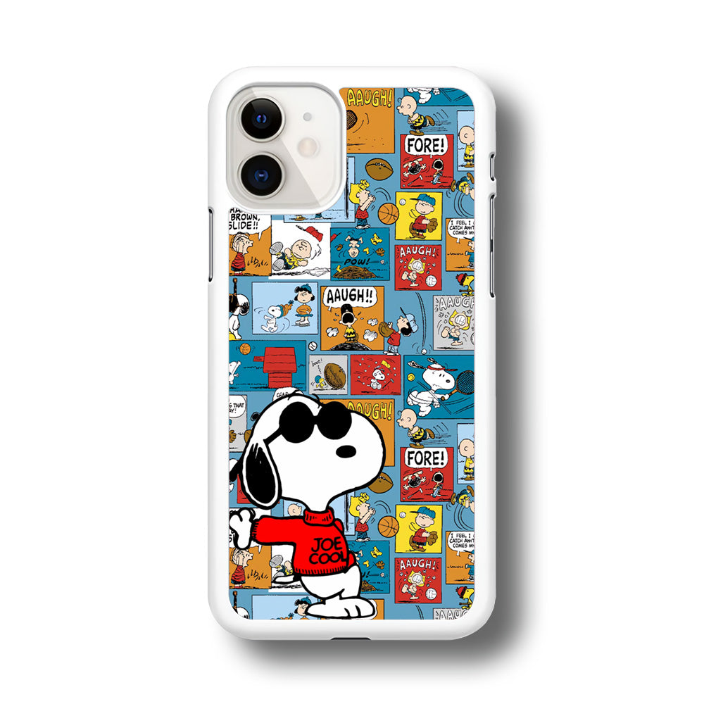 Snoopy Colorful Page iPhone 11 Case