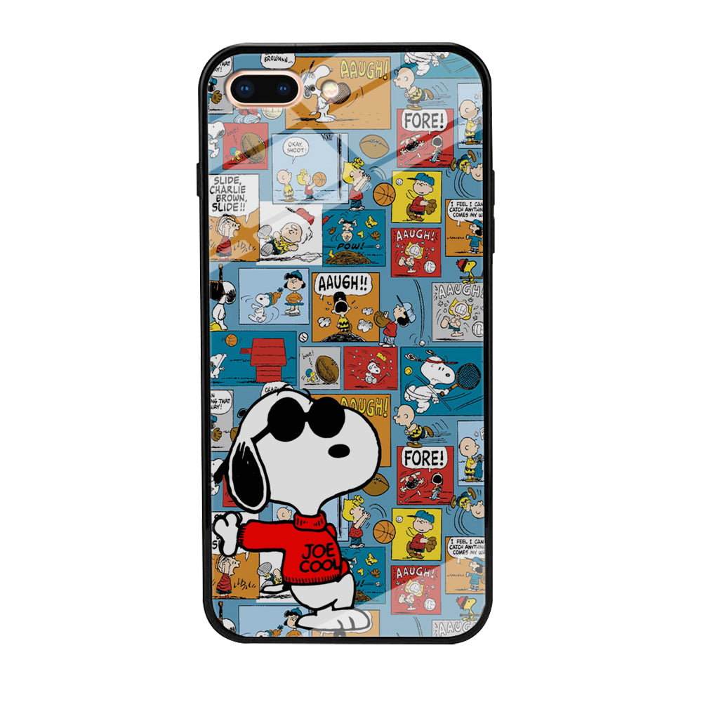 Snoopy Colorful Page iPhone 7 Plus Case